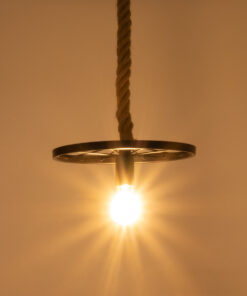 Alternative view of GLOBOSTAR® VELO 01185 Vintage Κρεμαστό Φωτιστικό Οροφής με Ντουί 1 x E27 AC 220-240V IP20 - Μαύρο & Μπεζ - Μ30 x Π30 x Υ12cm