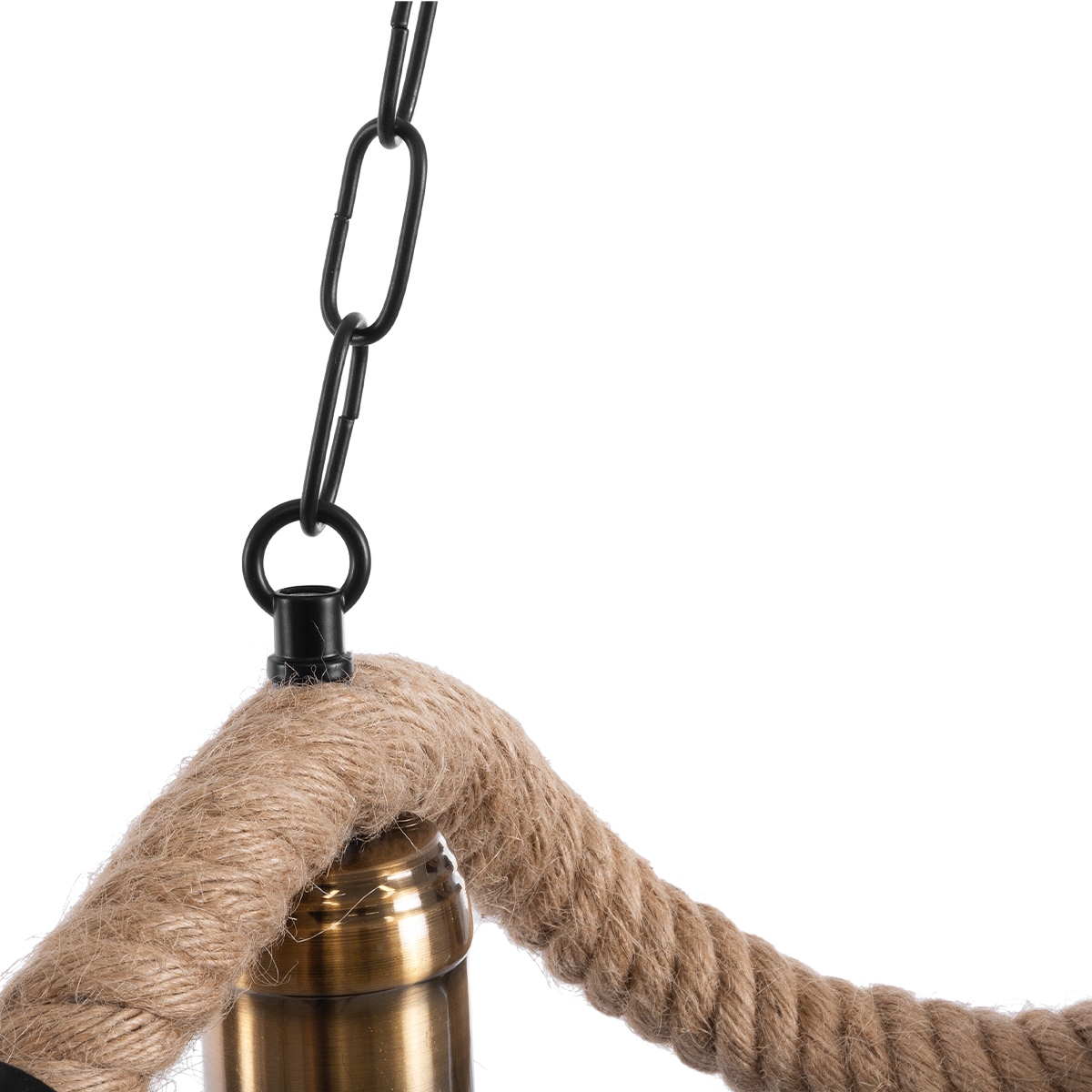 GLOBOSTAR® TYMEN 01189 Boho Κρεμαστό Φωτιστικό Οροφής με Ντουί 3 x E27 AC 220-240V IP20 - Μαύρο & Μπεζ - Μ85 x Π18.5 x Υ20cm 10 GLOBOSTAR® TYMEN 01189 Boho Κρεμαστό Φωτιστικό Οροφής με Ντουί 3 x E27 AC 220-240V IP20 - Μαύρο & Μπεζ - Μ85 x Π18.5 x Υ20cm - Image 8