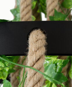 GLOBOSTAR® HELLET 01193 Vintage Κρεμαστό Φωτιστικό Οροφής με Ντουί 6 x E27 AC 220-240V IP20 - Μαύρο & Πράσινο - Μ72 x Π72 x Υ80cm 26 01193 6