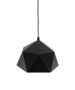 GLOBOSTAR® HEXAGON 01194 Μοντέρνο Κρεμαστό Φωτιστικό Οροφής με Ντουί 1 x E27 AC 220-240V IP20 - Μαύρο & Χρυσό - Μ25 x Π25 x Υ15cm 17 01194 7