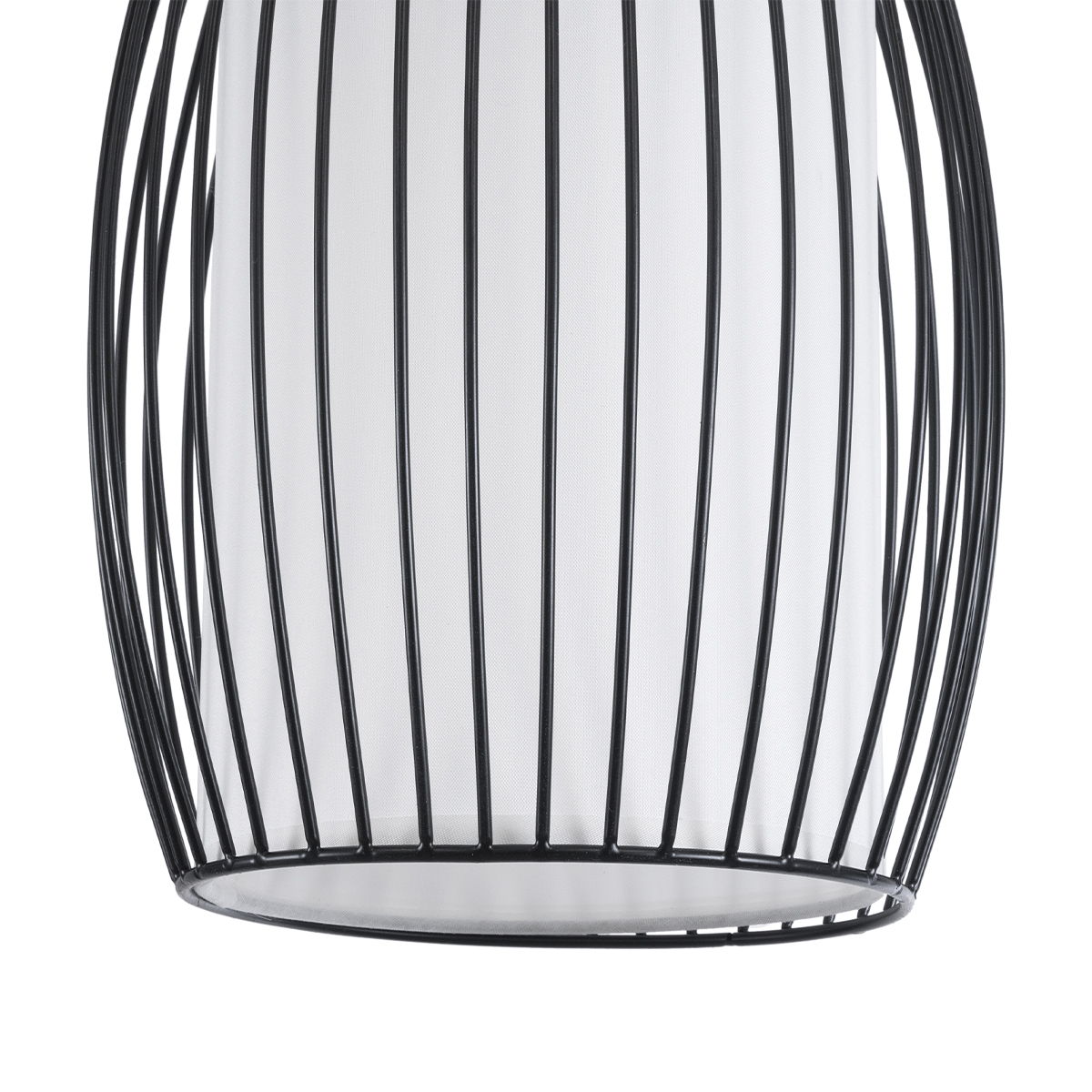 GLOBOSTAR® REA 01196 Μοντέρνο Κρεμαστό Φωτιστικό Οροφής με Ντουί 1 x E27 AC 220-240V IP20 - Μαύρο & Λευκό - Μ18 x Π18 x Υ43cm 9 GLOBOSTAR® REA 01196 Μοντέρνο Κρεμαστό Φωτιστικό Οροφής με Ντουί 1 x E27 AC 220-240V IP20 - Μαύρο & Λευκό - Μ18 x Π18 x Υ43cm - Image 7