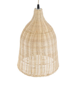 GLOBOSTAR® BAHAMAS 01202 Boho Κρεμαστό Φωτιστικό Οροφής με Ντουί 1 x E27 AC 220-240V IP20 - Μπεζ - Μ30 x Π30 x Υ40cm 17 01202 6