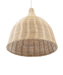 GLOBOSTAR® BAHAMAS 01203 Boho Κρεμαστό Φωτιστικό Οροφής με Ντουί 1 x E27 AC 220-240V IP20 - Μπεζ - Μ45 x Π45 x Υ47cm 16 01203 6