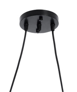 GLOBOSTAR® BIKE 01213 Vintage Κρεμαστό Φωτιστικό Οροφής με Ντουί 2 x E27 AC 220-240V IP20 - Μαύρο - Μ67 x Π3.5 x Υ41cm 16 01213 8