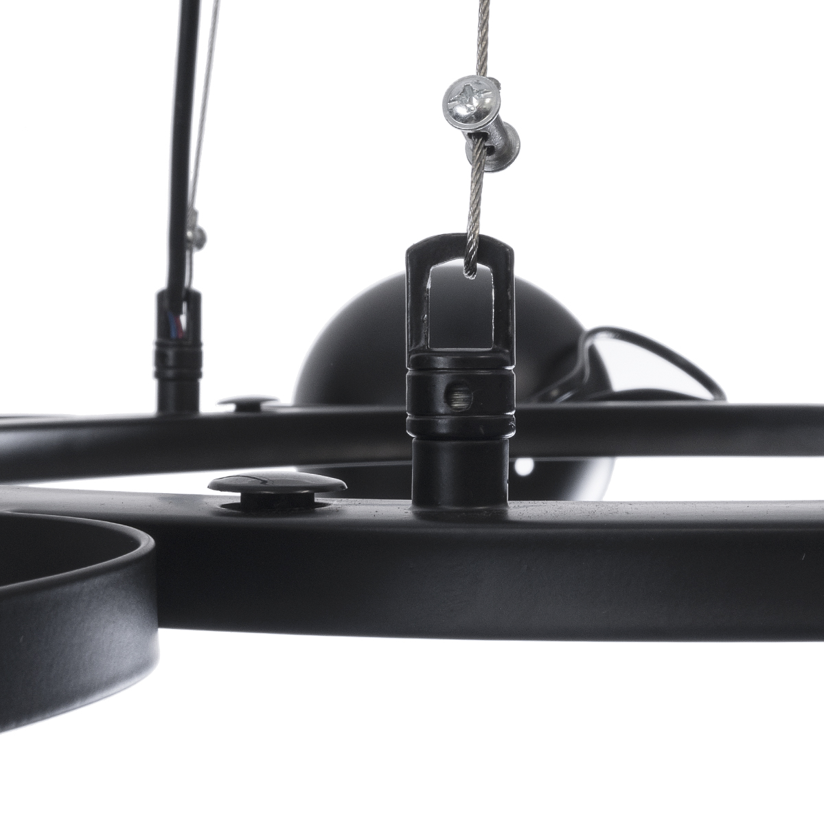 GLOBOSTAR® LINNYA 01219 Μοντέρνο Κρεμαστό Φωτιστικό Οροφής με Ντουί 8 x E27 AC 220-240V IP20 - Μαύρο - Μ78 x Π78 x Υ10cm 12 GLOBOSTAR® LINNYA 01219 Μοντέρνο Κρεμαστό Φωτιστικό Οροφής με Ντουί 8 x E27 AC 220-240V IP20 - Μαύρο - Μ78 x Π78 x Υ10cm - Image 10