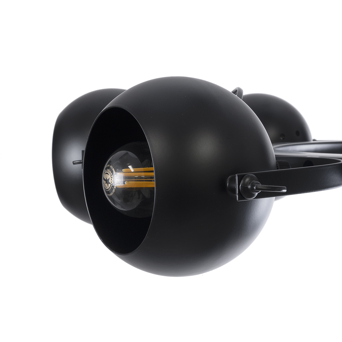 GLOBOSTAR® LINNYA 01219 Μοντέρνο Κρεμαστό Φωτιστικό Οροφής με Ντουί 8 x E27 AC 220-240V IP20 - Μαύρο - Μ78 x Π78 x Υ10cm 10 GLOBOSTAR® LINNYA 01219 Μοντέρνο Κρεμαστό Φωτιστικό Οροφής με Ντουί 8 x E27 AC 220-240V IP20 - Μαύρο - Μ78 x Π78 x Υ10cm - Image 8