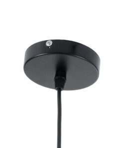 GLOBOSTAR® FELICITA 01223 Μοντέρνο Κρεμαστό Φωτιστικό Οροφής με Ντουί 1 x E27 AC 220-240V IP20 - Χάλκινο & Λευκό - Μ40 x Π40 x Υ30cm 20 01223 10