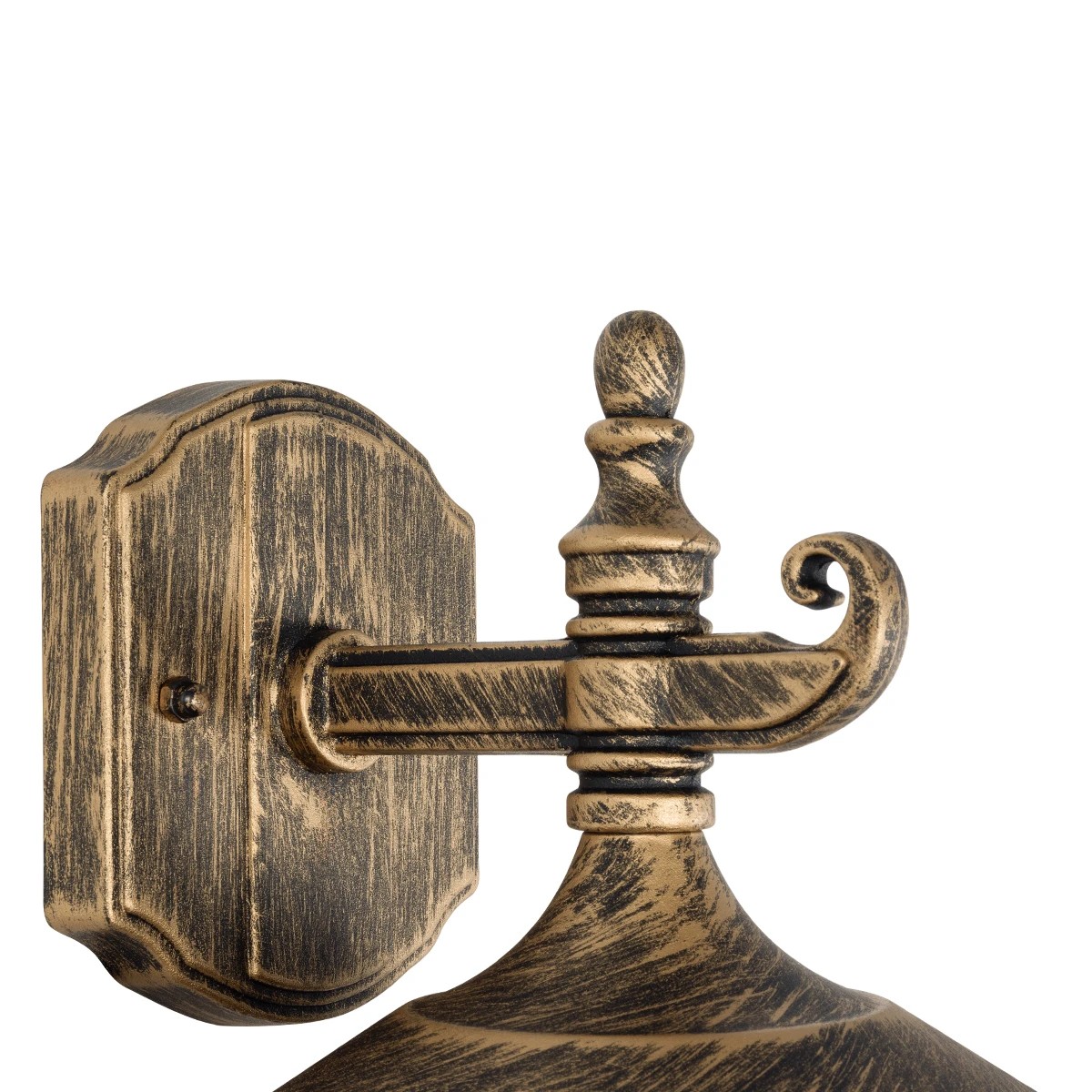 GLOBOSTAR® PHAROS 01228 Vintage Φωτιστικό Τοίχου - Απλίκα με Ντουί 1 x E27 AC 220-240V IP20 - Μπρούτζινο Εφέ Σκουριάς - Μ17 x Π19 x Υ29cm 7 GLOBOSTAR® PHAROS 01228 Vintage Φωτιστικό Τοίχου - Απλίκα με Ντουί 1 x E27 AC 220-240V IP20 - Μπρούτζινο Εφέ Σκουριάς - Μ17 x Π19 x Υ29cm - Image 5