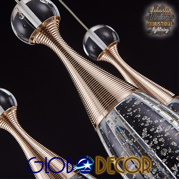 GLOBOSTAR® JADORE 01232 Μοντέρνο Κρεμαστό Φωτιστικό Οροφής LED 5W 400lm 120° AC 220-240V IP20 Θερμό Λευκό 3000K - Lumileds SMD Chip - Χρυσό & Διάφανο - Μ8 x Π8 x Υ26cm - 2 Χρόνια Εγγύηση 14 GLOBOSTAR® JADORE 01232 Μοντέρνο Κρεμαστό Φωτιστικό Οροφής LED 5W 400lm 120° AC 220-240V IP20 Θερμό Λευκό 3000K - Lumileds SMD Chip - Χρυσό & Διάφανο - Μ8 x Π8 x Υ26cm - 2 Χρόνια Εγγύηση - Image 12