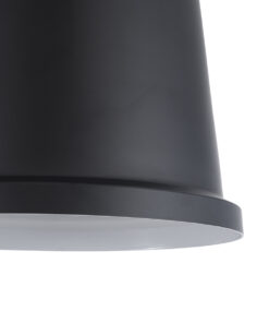 GLOBOSTAR® NUNZIATA 01236 Vintage Κρεμαστό Φωτιστικό Οροφής με Ντουί 1 x E27 AC 220-240V IP20 - Μαύρο & Χρυσό - Μ26 x Π26 x Υ40cm 19 01236 9