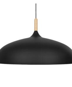 GLOBOSTAR® VALLETE 01259 Μοντέρνο Κρεμαστό Φωτιστικό Οροφής με Ντουί 1 x E27 AC 220-240V IP20 - Μαύρο & Μπεζ - Μ60 x Π60 x Υ35cm 10 01259 4