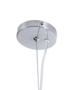 GLOBOSTAR® SCANDI 01267 Vintage Κρεμαστό Φωτιστικό Οροφής με Ντουί 1 x E27 AC 220-240V IP20 - Μπεζ - Μ38 x Π38 x Y50cm 20 01267 10