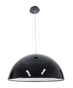 GLOBOSTAR® SERENIA 01270 Μοντέρνο Κρεμαστό Φωτιστικό Οροφής με Ντουί 1 x E27 AC 220-240V IP20 - Μαύρο & Λευκό - Μ60 x Π60 x Υ30cm 14 01270 4