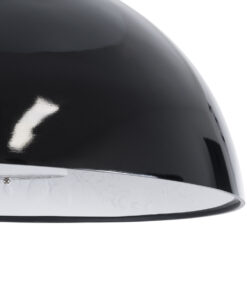 GLOBOSTAR® SERENIA 01270 Μοντέρνο Κρεμαστό Φωτιστικό Οροφής με Ντουί 1 x E27 AC 220-240V IP20 - Μαύρο & Λευκό - Μ60 x Π60 x Υ30cm 19 01270 9