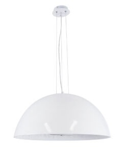 GLOBOSTAR® SERENIA 01271 Μοντέρνο Κρεμαστό Φωτιστικό Οροφής με Ντουί 1 x E27 AC 220-240V IP20 - Λευκό - Μ60 x Π60 x Υ30cm 13 01271 4