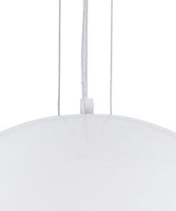 GLOBOSTAR® SERENIA 01271 Μοντέρνο Κρεμαστό Φωτιστικό Οροφής με Ντουί 1 x E27 AC 220-240V IP20 - Λευκό - Μ60 x Π60 x Υ30cm 17 01271 8