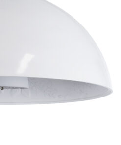 GLOBOSTAR® SERENIA 01271 Μοντέρνο Κρεμαστό Φωτιστικό Οροφής με Ντουί 1 x E27 AC 220-240V IP20 - Λευκό - Μ60 x Π60 x Υ30cm 18 01271 9