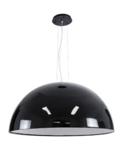 GLOBOSTAR® SERENIA 01272 Μοντέρνο Κρεμαστό Φωτιστικό Οροφής με Ντουί 1 x E27 AC 220-240V IP20 - Μαύρο & Λευκό - Μ90 x Π90 x Υ40cm 14 01272 4