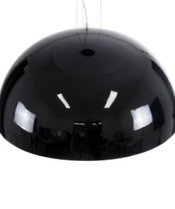 GLOBOSTAR® SERENIA 01272 Μοντέρνο Κρεμαστό Φωτιστικό Οροφής με Ντουί 1 x E27 AC 220-240V IP20 - Μαύρο & Λευκό - Μ90 x Π90 x Υ40cm 17 01272 7