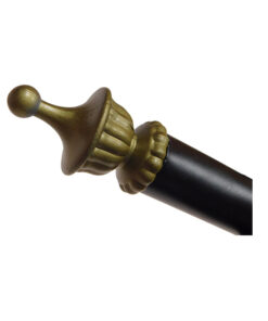 GLOBOSTAR® BILLIARD SERIES 01280 Vintage Κρεμαστό Φωτιστικό Οροφής με Ντουί 3 x E27 AC 220-240V IP20 - Μαύρο & Χρυσό Μελί - Μ96 x Π25 x Υ30cm 19 01280 009