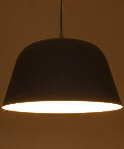 Alternative view of GLOBOSTAR® UPVALE 01282 Μοντέρνο Κρεμαστό Φωτιστικό Οροφής με Ντουί 1 x E27 AC 220-240V IP20 - Γκρι & Λευκό - Μ40 x Π40 x Υ24cm