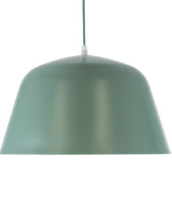 GLOBOSTAR® UPVALE 01285 Μοντέρνο Κρεμαστό Φωτιστικό Οροφής με Ντουί 1 x E27 AC 220-240V IP20 - Πράσινο & Λευκό - Μ40 x Π40 x Υ24cm 14 01285 4