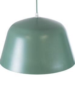 GLOBOSTAR® UPVALE 01285 Μοντέρνο Κρεμαστό Φωτιστικό Οροφής με Ντουί 1 x E27 AC 220-240V IP20 - Πράσινο & Λευκό - Μ40 x Π40 x Υ24cm 16 01285 6