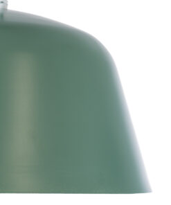 GLOBOSTAR® UPVALE 01285 Μοντέρνο Κρεμαστό Φωτιστικό Οροφής με Ντουί 1 x E27 AC 220-240V IP20 - Πράσινο & Λευκό - Μ40 x Π40 x Υ24cm 17 01285 7