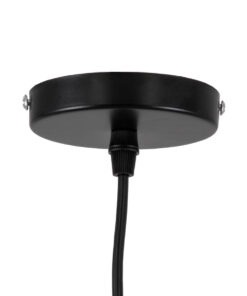 GLOBOSTAR® ROCKFORD 01287-A Μοντέρνο Κρεμαστό Φωτιστικό Οροφής με Ντουί 1 x E27 AC 220-240V IP20 - Μαύρο & Χρυσό - Μ30 x Π30 x Υ30cm 15 01287 a 6