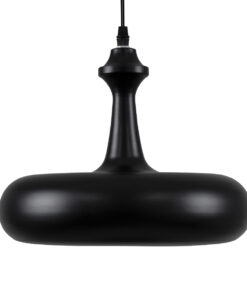 GLOBOSTAR® ROCKFORD 01287-C Μοντέρνο Κρεμαστό Φωτιστικό Οροφής με Ντουί 1 x E27 AC 220-240V IP20 - Μαύρο & Χρυσό - Μ30 x Π30 x Y23cm 12 01287 c 3