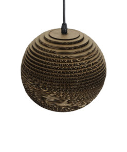 GLOBOSTAR® SANTORINI 01288 Boho Κρεμαστό Φωτιστικό Οροφής με Ντουί 1 x E27 AC 220-240V IP20 - Καφέ - Μ20 x Π20 x Y16cm 18 01288 7