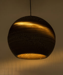 Alternative view of GLOBOSTAR® SANTORINI 01289 Boho Κρεμαστό Φωτιστικό Οροφής με Ντουί 1 x E27 AC 220-240V IP20 - Καφέ - Μ40 x Π40 x Y35cm