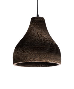 GloboStar® GLOBOSTAR® SANTORINI 01292 Boho Κρεμαστό Φωτιστικό Οροφής με Ντουί 1 x E27 AC 220-240V IP20 - Καφέ - Μ30 x Π30 x Y30cm