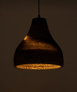 Alternative view of GLOBOSTAR® SANTORINI 01292 Boho Κρεμαστό Φωτιστικό Οροφής με Ντουί 1 x E27 AC 220-240V IP20 - Καφέ - Μ30 x Π30 x Y30cm