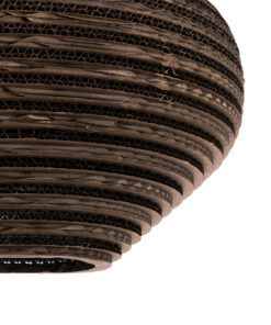 GLOBOSTAR® SANTORINI 01293 Boho Κρεμαστό Φωτιστικό Οροφής με Ντουί 1 x E27 AC 220-240V IP20 - Καφέ - Μ30 x Π30 x Y20cm 21 01293 10