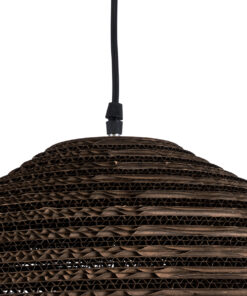 GLOBOSTAR® SANTORINI 01293 Boho Κρεμαστό Φωτιστικό Οροφής με Ντουί 1 x E27 AC 220-240V IP20 - Καφέ - Μ30 x Π30 x Y20cm 19 01293 8