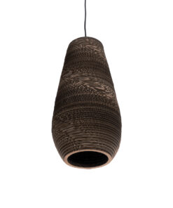 GLOBOSTAR® SANTORINI 01294 Boho Κρεμαστό Φωτιστικό Οροφής με Ντουί 1 x E27 AC 220-240V IP20 - Καφέ - Μ21 x Π21 x Y43cm 18 01294 6