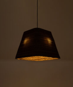 Alternative view of GLOBOSTAR® SANTORINI 01295 Boho Κρεμαστό Φωτιστικό Οροφής με Ντουί 1 x E27 AC 220-240V IP20 - Καφέ - Μ38 x Π38 x Υ30cm