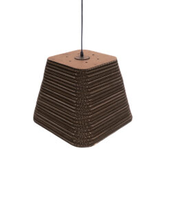 GLOBOSTAR® SANTORINI 01295 Boho Κρεμαστό Φωτιστικό Οροφής με Ντουί 1 x E27 AC 220-240V IP20 - Καφέ - Μ38 x Π38 x Υ30cm 18 01295 7