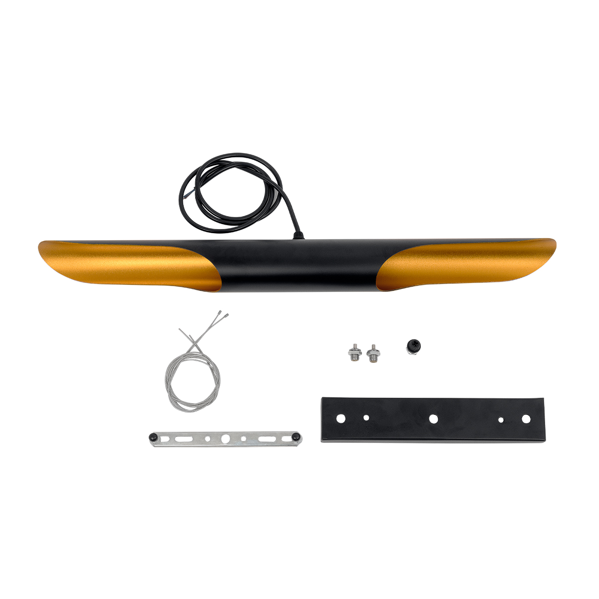 GLOBOSTAR® ESTERINA 01304 Μοντέρνο Κρεμαστό Φωτιστικό Οροφής με Ντουί 2 x E27 AC 220-240V IP20 - Μαύρο & Χρυσό - Μ60 x Π6 x Υ6cm 12 GLOBOSTAR® ESTERINA 01304 Μοντέρνο Κρεμαστό Φωτιστικό Οροφής με Ντουί 2 x E27 AC 220-240V IP20 - Μαύρο & Χρυσό - Μ60 x Π6 x Υ6cm - Image 10