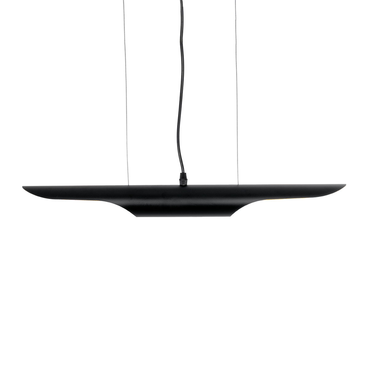 GLOBOSTAR® ESTERINA 01304 Μοντέρνο Κρεμαστό Φωτιστικό Οροφής με Ντουί 2 x E27 AC 220-240V IP20 - Μαύρο & Χρυσό - Μ60 x Π6 x Υ6cm 6 GLOBOSTAR® ESTERINA 01304 Μοντέρνο Κρεμαστό Φωτιστικό Οροφής με Ντουί 2 x E27 AC 220-240V IP20 - Μαύρο & Χρυσό - Μ60 x Π6 x Υ6cm - Image 4