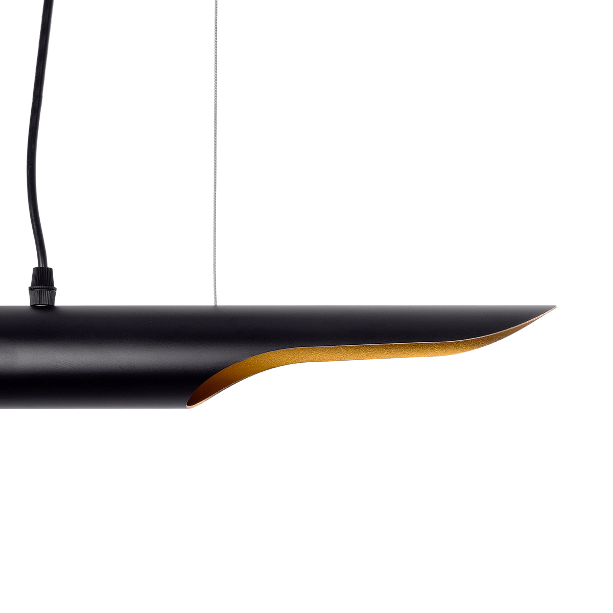 GLOBOSTAR® ESTERINA 01304 Μοντέρνο Κρεμαστό Φωτιστικό Οροφής με Ντουί 2 x E27 AC 220-240V IP20 - Μαύρο & Χρυσό - Μ60 x Π6 x Υ6cm 9 GLOBOSTAR® ESTERINA 01304 Μοντέρνο Κρεμαστό Φωτιστικό Οροφής με Ντουί 2 x E27 AC 220-240V IP20 - Μαύρο & Χρυσό - Μ60 x Π6 x Υ6cm - Image 7