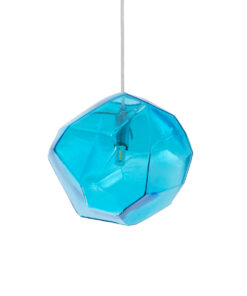 GLOBOSTAR® RINA 01306 Μοντέρνο Κρεμαστό Φωτιστικό Οροφής με Ντουί 1 x G9 AC 220-240V IP20 - Γαλάζιο - Μ20 x Π20 x Υ20cm 16 01306 7