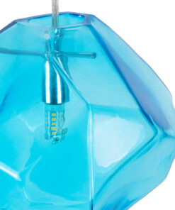 GLOBOSTAR® RINA 01306 Μοντέρνο Κρεμαστό Φωτιστικό Οροφής με Ντουί 1 x G9 AC 220-240V IP20 - Γαλάζιο - Μ20 x Π20 x Υ20cm 17 01306 8