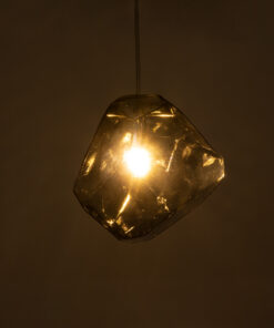 Alternative view of GLOBOSTAR® RINA 01307 Μοντέρνο Κρεμαστό Φωτιστικό Οροφής με Ντουί 1 x G9 AC 220-240V IP20 - Γκρι - Μ16 x Π16 x Υ17cm