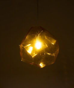 Alternative view of GLOBOSTAR® RINA 01308 Μοντέρνο Κρεμαστό Φωτιστικό Οροφής με Ντουί 1 x G9 AC 220-240V IP20 - Κίτρινο - Μ20 x Π20 x Υ20cm