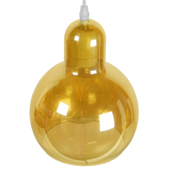 GLOBOSTAR® LUCREZIA 01315 Μοντέρνο Κρεμαστό Φωτιστικό Οροφής με Ντουί 1 x E27 AC 220-240V IP20 - Μελί - Μ18 x Π18 x Υ23cm 5 GLOBOSTAR® LUCREZIA 01315 Μοντέρνο Κρεμαστό Φωτιστικό Οροφής με Ντουί 1 x E27 AC 220-240V IP20 - Μελί - Μ18 x Π18 x Υ23cm - Image 3