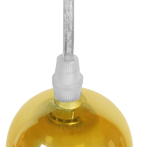 GLOBOSTAR® LUCREZIA 01315 Μοντέρνο Κρεμαστό Φωτιστικό Οροφής με Ντουί 1 x E27 AC 220-240V IP20 - Μελί - Μ18 x Π18 x Υ23cm 8 GLOBOSTAR® LUCREZIA 01315 Μοντέρνο Κρεμαστό Φωτιστικό Οροφής με Ντουί 1 x E27 AC 220-240V IP20 - Μελί - Μ18 x Π18 x Υ23cm - Image 6