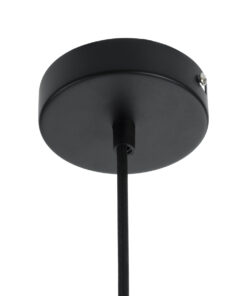 GLOBOSTAR® TRIBECA 01320 Μοντέρνο Κρεμαστό Φωτιστικό Οροφής με Ντουί 1 x E27 AC 220-240V IP20 - Γκρι & Μαύρο - Μ20 x Π20 x Υ26cm 18 01320 10