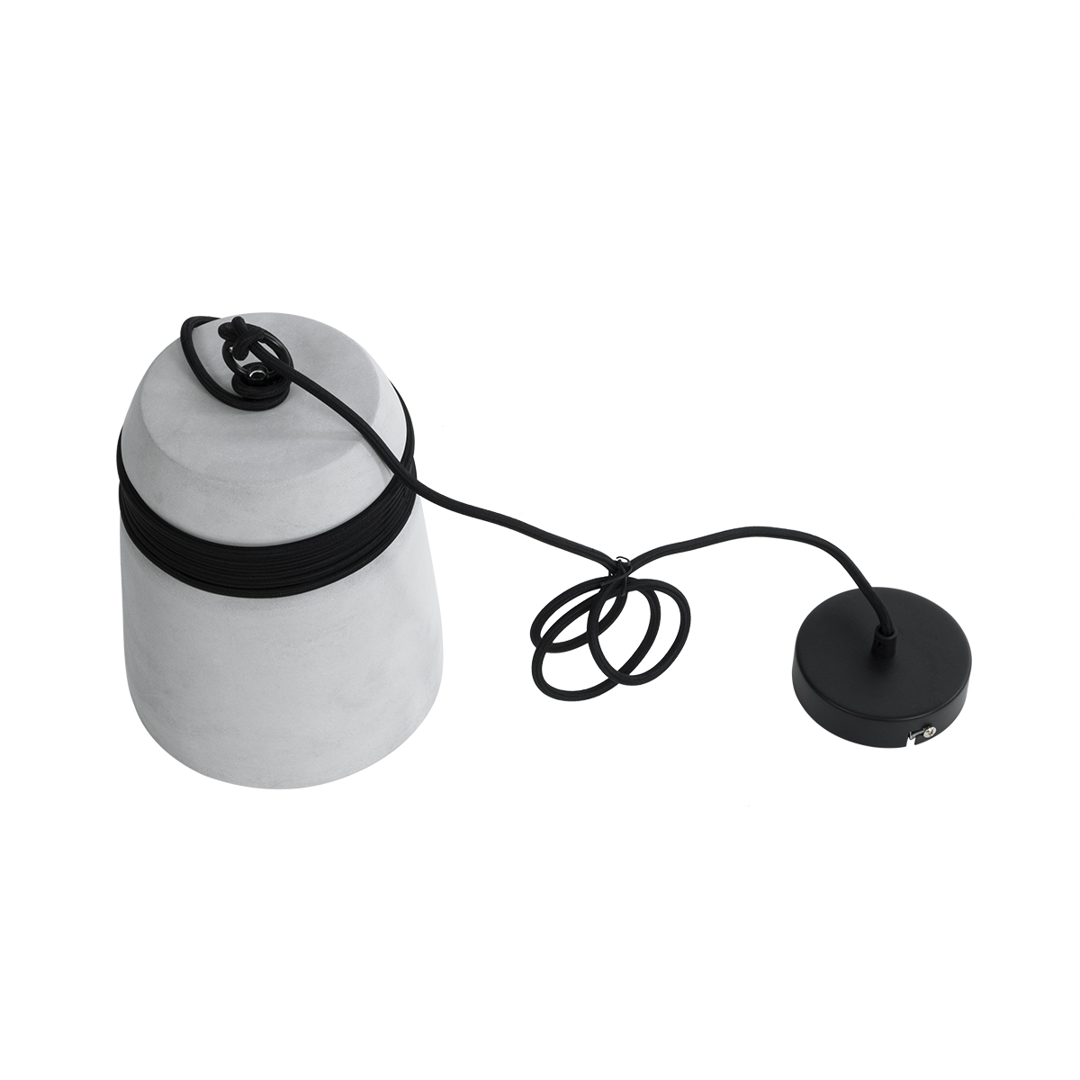 GLOBOSTAR® TRIBECA 01320 Μοντέρνο Κρεμαστό Φωτιστικό Οροφής με Ντουί 1 x E27 AC 220-240V IP20 - Γκρι & Μαύρο - Μ20 x Π20 x Υ26cm 11 GLOBOSTAR® TRIBECA 01320 Μοντέρνο Κρεμαστό Φωτιστικό Οροφής με Ντουί 1 x E27 AC 220-240V IP20 - Γκρι & Μαύρο - Μ20 x Π20 x Υ26cm - Image 9